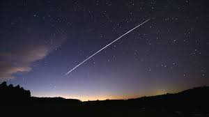 Non-polluted night sky